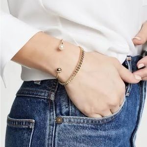 Shashi Chain Cuff Bracelet